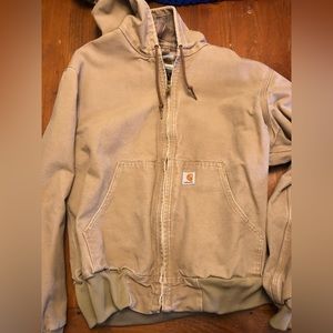 Worn in Carhartt Jacket